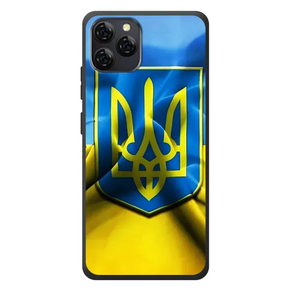 Чехол с рисунком «Герб и Флаг Украины» для Blackview A95 Чехол с рисунком «Герб и Флаг Украины» для Blackview A95