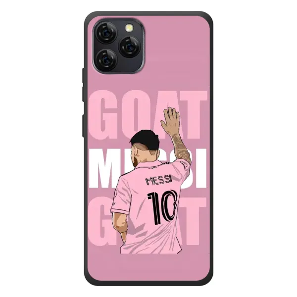Чехол с рисунком «GOAT MESSI» для Blackview A95 Чехол с рисунком «GOAT MESSI» для Blackview A95