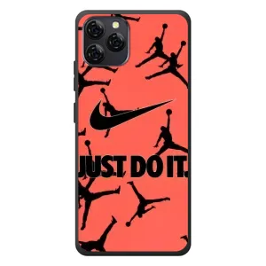 Силиконовый Чехол Nike Air Jordan на Блэквью А95