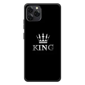 Чохол (Корона на чорному фоні) для Bleckvюu A95 (KING)