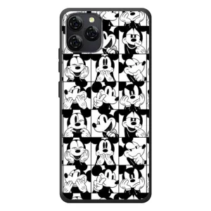 Чохли з принтом Міккі Маус на Blackview A95 (Колаж Микки Маус)
