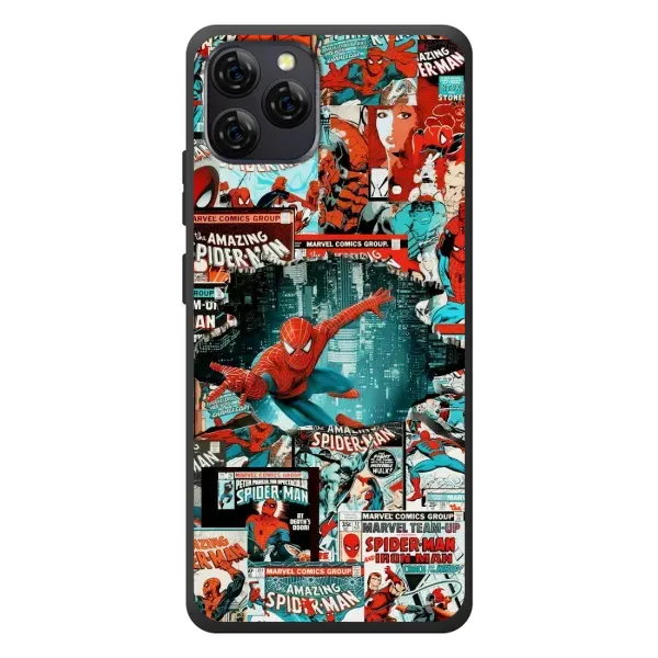 Чехол с рисунком «Комиксы Человек Паук» для Blackview A95 Чехол с рисунком «Комиксы Человек Паук» для Blackview A95