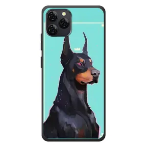 Чехол ДОБЕРМАН для Blackview A95 (Король доберман)