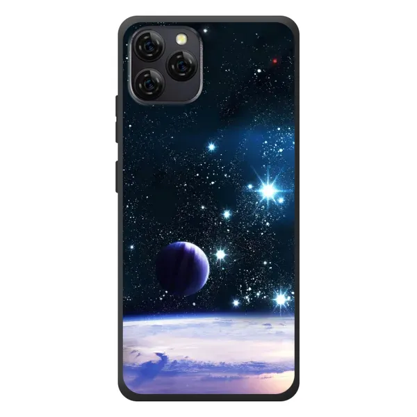 Чехол с рисунком «Космический вид» для Blackview A95