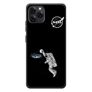 Силіконовый бампер з принтом "Наса" на Blackview A95 (Космонавт баскетболіст)