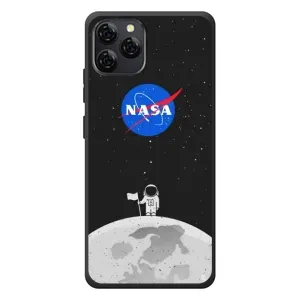 Силіконовый бампер з принтом "Наса" на Blackview A95 (Космонавт NASA)