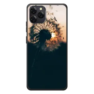 Силиконовый Чехол с одуванчиками на Blackview A95 (Красивый одуванчик)
