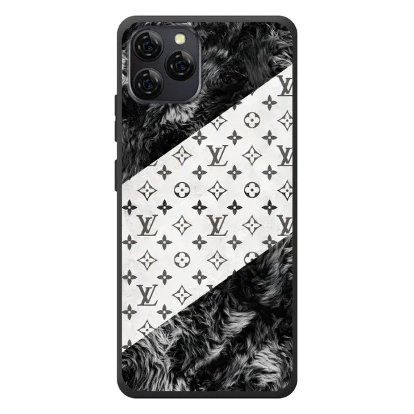 Чехол с рисунком «LV на белом» для Blackview A95 Чехол с рисунком «LV на белом» для Blackview A95