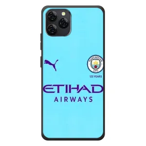 Силиконовые Чехлы принт Футбол на Blackview A95 (Man City)
