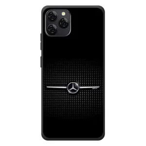 Силиконовый бампер с картинкой машины на Blackview A95 (Mercedes)