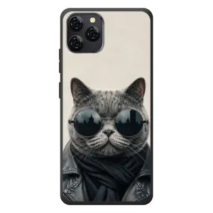Чехол на тематику: Коты для Blackview A95 (Модный кот)