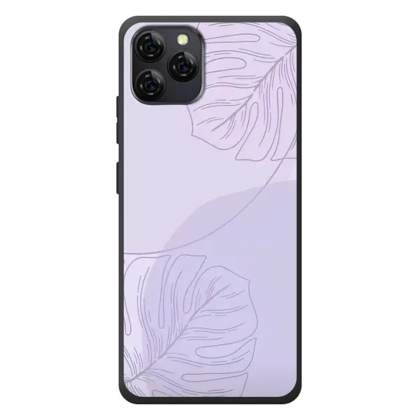 Чехол с рисунком «Монстера фиолетовая» для Blackview A95 Чехол с рисунком «Монстера фиолетовая» для Blackview A95