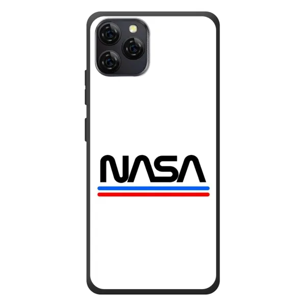 Чехол с рисунком «NASA на белом фоне» для Blackview A95 Чехол с рисунком «NASA на белом фоне» для Blackview A95