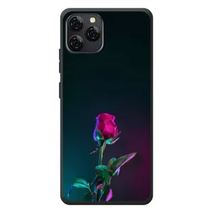 Чехлы с принтом Розочки для Blackview A95 (Ночная роза)