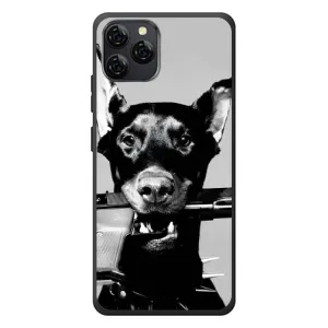 Чехол ДОБЕРМАН для Blackview A95 (Опасный доберман)