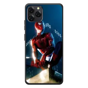 Чехол Супергерой Человека Паука на Blackview A95 (Паук на доме)