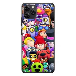 Силіконовый Чохол на Blackview A95 з картинкою Brawl Stars (Персонажі)