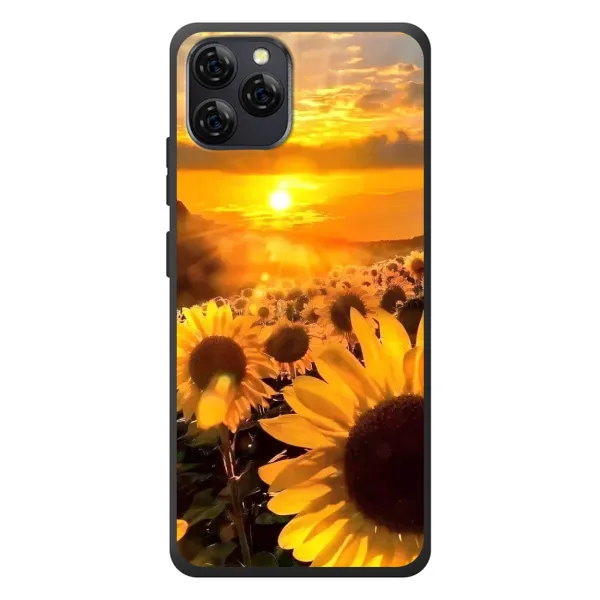 Чехол с рисунком «поле подсолнухов» для Blackview A95