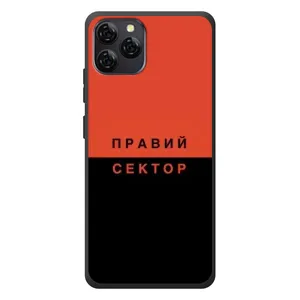 Чехлы УПА (Красно-Чёрный) на Blackview A95