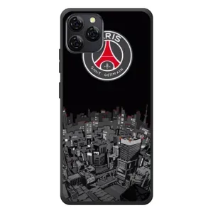 Силиконовые Чехлы принт Футбол на Blackview A95 (PSG)