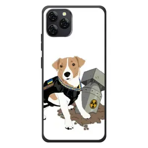 Чехол с принтом Собаки Патрон для Blackview A95 (Пёс Патрон с ракетой)