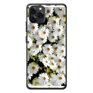 Чехол с ромашками на Blackview A95 (Рамка в ромашках)