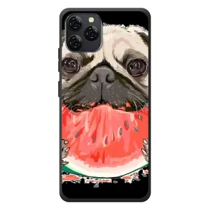Чехол (ТПУ) Милые собачки для Blackview A95 (Смешной Мопс)