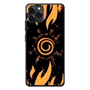 Купить Чехлы на телефон с принтом Anime для Blackview A95 (Солнце Наруто)