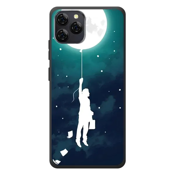 Чехол с рисунком «To The moon» для Blackview A95