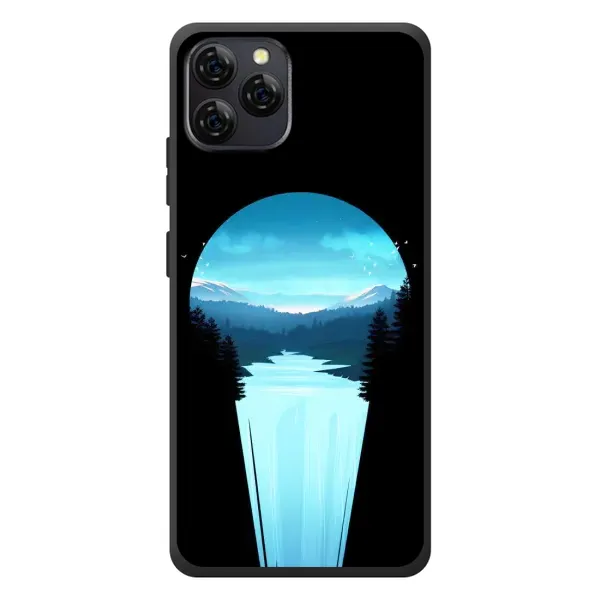 Чехол с рисунком «Синий Водопад» для Blackview A95 Чехол с рисунком «Синий Водопад» для Blackview A95