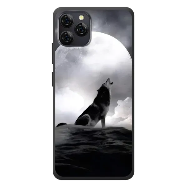 Чехол с рисунком «Волк и луна» для Blackview A95 Чехол с рисунком «Волк и луна» для Blackview A95