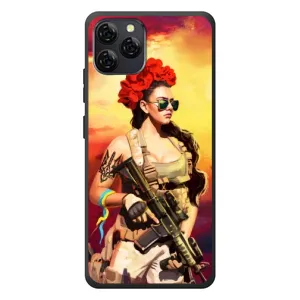 ЗСУ Чохли (TPU) для Blackview A95 (Жінка солдат)