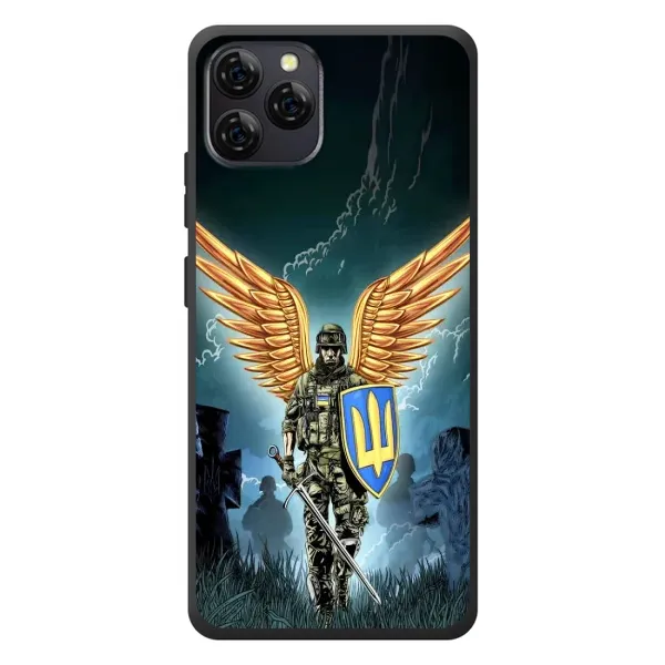 Чехол с рисунком «ЗСУ з крильями» для Blackview A95