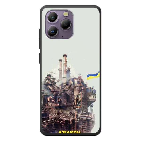 Чехол с рисунком «Азовсталь» для Blackview A96