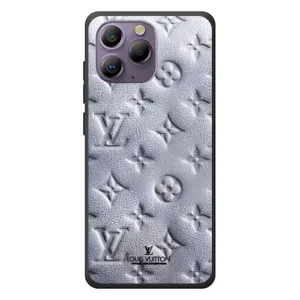 Текстурний Чохол Louis Vuitton для Блаκв’ю А96 (Білий ЛВ)