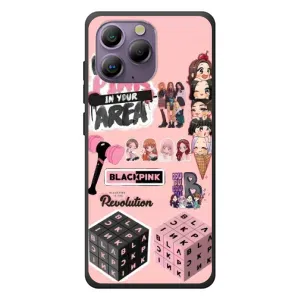 Чехлы с картинкой для Blackview A96 (BLACK PINK коллаж)