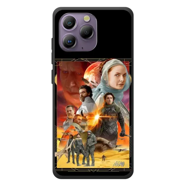 Чехол с рисунком «Д Ю Н А» для Blackview A96