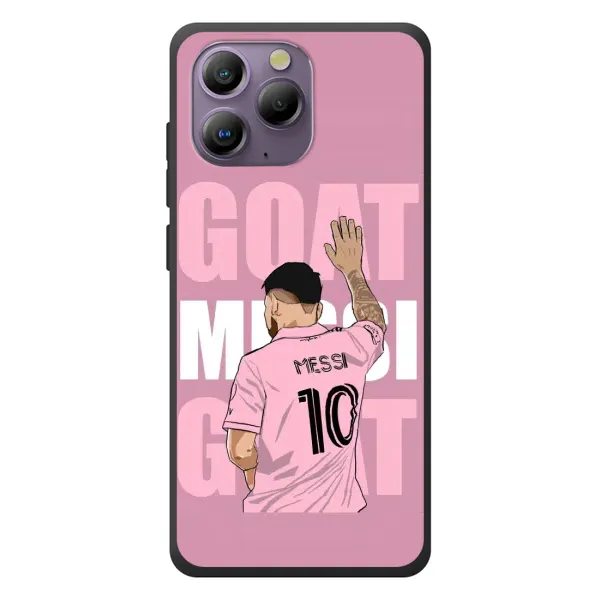 Чехол с рисунком «GOAT MESSI» для Blackview A96 Чехол с рисунком «GOAT MESSI» для Blackview A96
