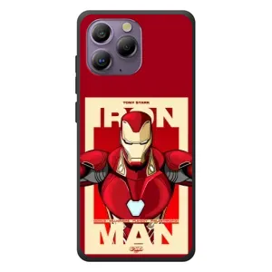 Чехол Супергерой Железный человек на Blackview A96 (Iron man)