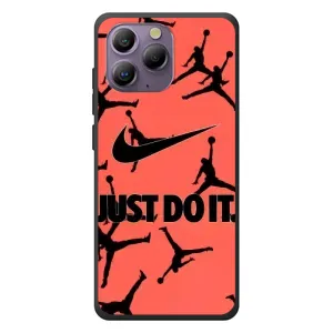 Силиконовый Чехол Nike Air Jordan на Blackvev A96 (Just Do It)