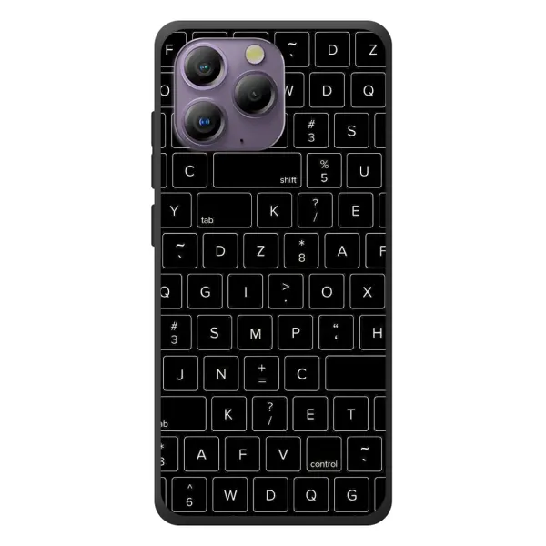 Чехол с рисунком «Клавиатура» для Blackview A96