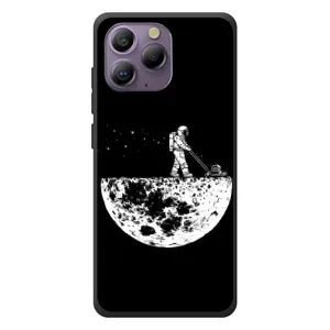 Силіконовый Чохол з принтом "Космонавти" на Blackview A96 (Космонавт)