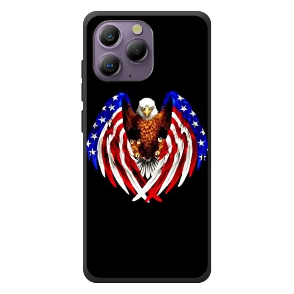 Чехол с рисунком «Крылья США» для Blackview A96 Чехол с рисунком «Крылья США» для Blackview A96