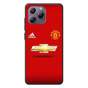 Силиконовые Чехлы принт Футбол на Blackview A96 (Man United)