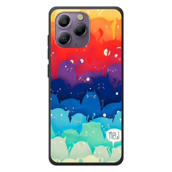 Чехол с рисунком «Mew» для Blackview A96