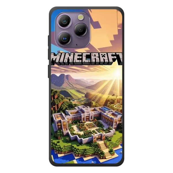 Чехол с рисунком «MINECRAFT» для Blackview A96