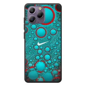 Силиконовый Чехол на Blackview A96 с картинкой Nike (Найк зеленый)