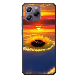 Чехлы с картинкой Подсолнухов для Blackvev A96 (Небо подсолнух)
