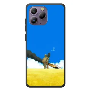 Чехлы на военную тематику для Blackview A96 (Попадание)