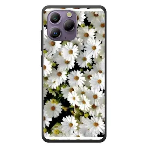 Чехол с ромашками на Blackview A96 (Рамка в ромашках)